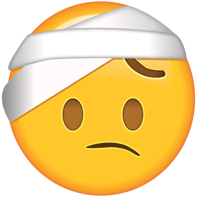 Face with HeadBandage Emoji Icon Free Photo PNG Image