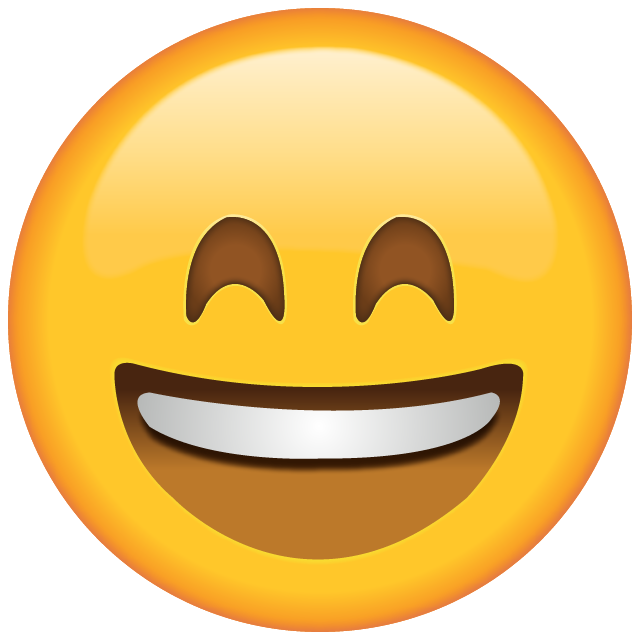 Smiling Emoji with Smiling Eyes Icon File HD PNG Image
