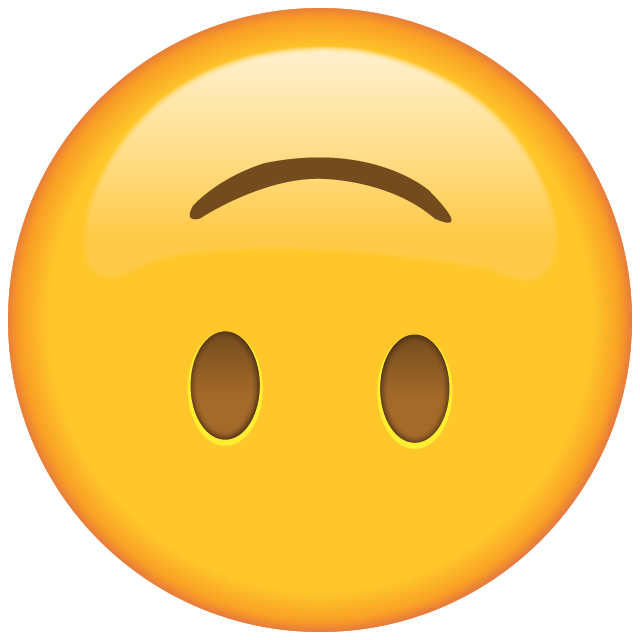 UpsideDown Face Emoji Icon File HD PNG Image