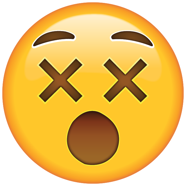 Dizzy Face Emoji Icon Download Free PNG Image