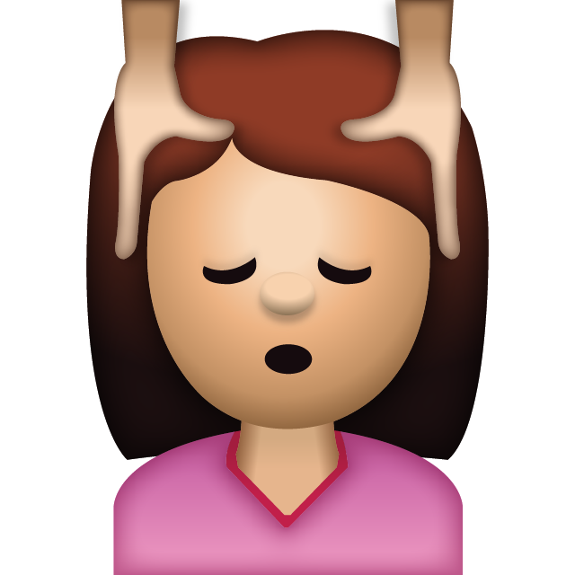 Woman Face Massage Emoji Icon Free Photo PNG Image