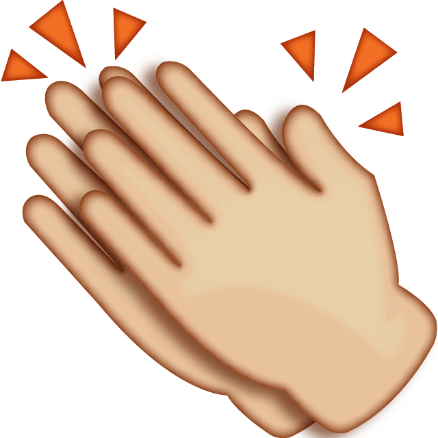 Clapping Hands Emoji Free Photo Icon PNG Image