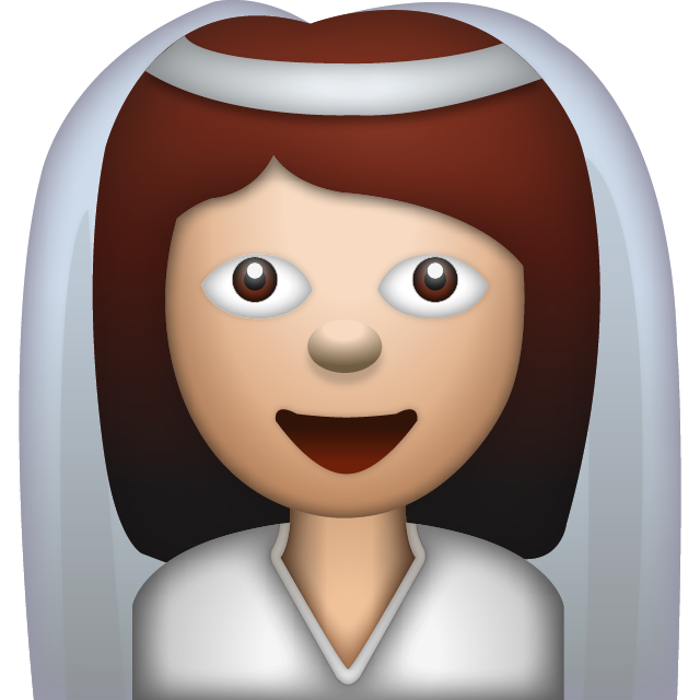 Bride With Veil Woman Emoji Icon Download Free PNG Image