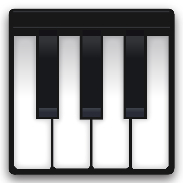 Musical Keyboard Emoji Free Icon PNG Image