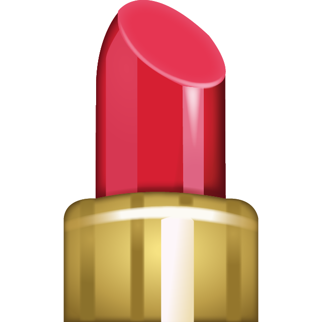 Lipstick Emoji Icon File HD PNG Image