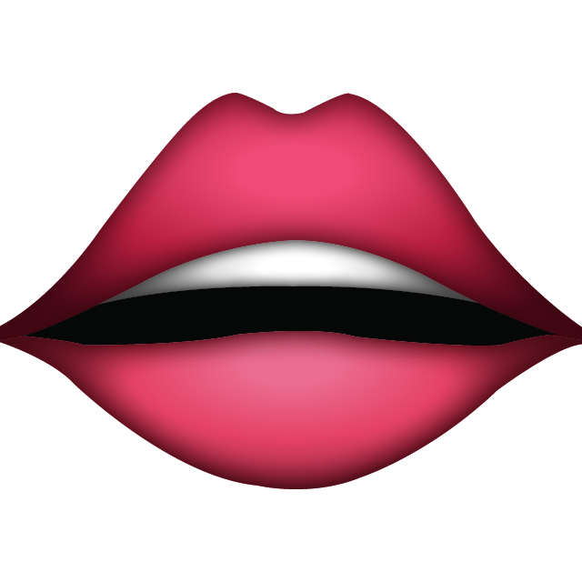 Lips Emoji Free Photo Icon PNG Image