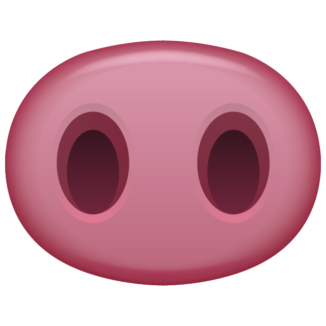 Pig Nose Emoji Icon Free Photo PNG Image