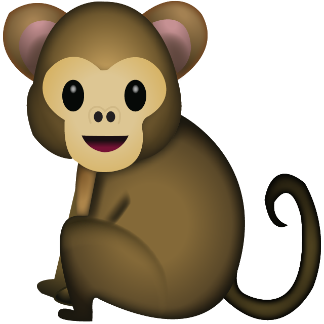 Monkey Emoji Icon Free Photo PNG Image