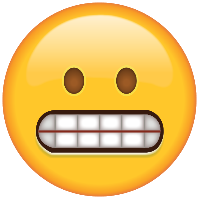 Grinmacing Face Emoji Free Icon PNG Image