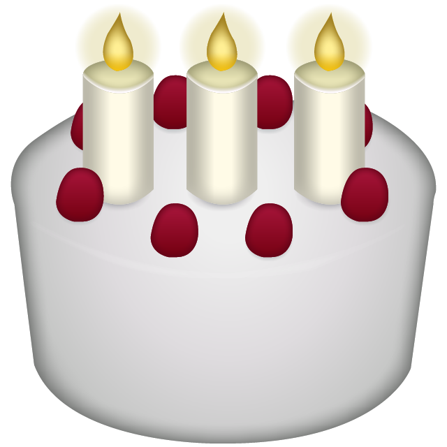 Birthday Cake Emoji Free Photo Icon PNG Image