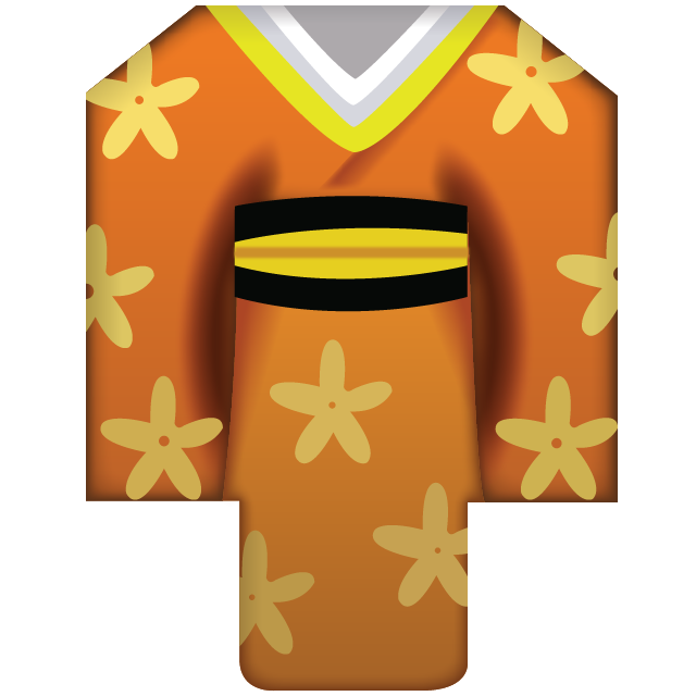 Kimono Emoji Free Photo Icon PNG Image