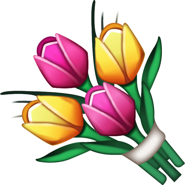 Bouquet Emoji Icon Free Photo PNG Image