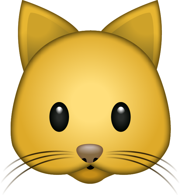 Cat Emoji Free Icon HQ PNG Image