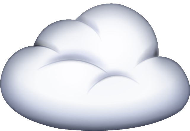 Cloud Emoji Icon Download Free PNG Image