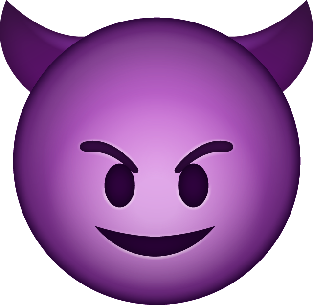 Devil Emoji Free Icon HQ PNG Image