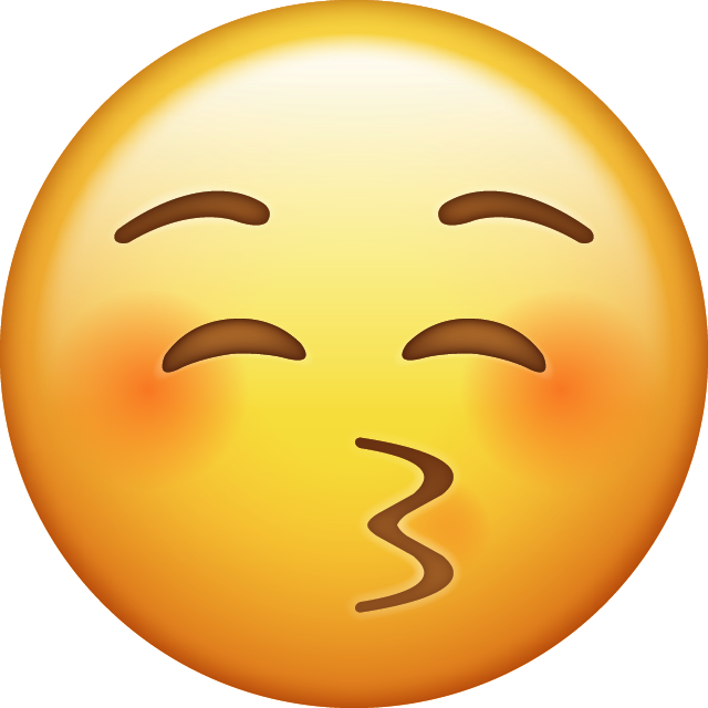 Kiss Emoji Icon File HD PNG Image