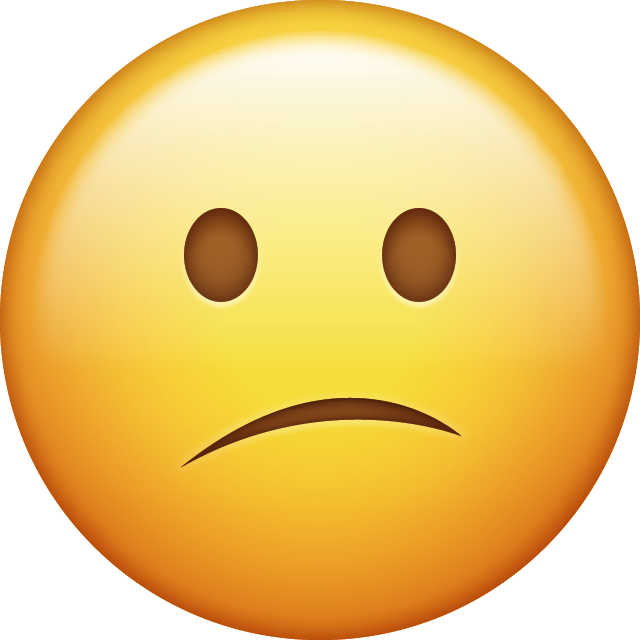 Confused Emoji Icon Free Photo PNG Image