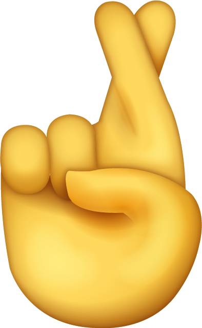 Fingers Crossed Emoji Free Photo Icon PNG Image