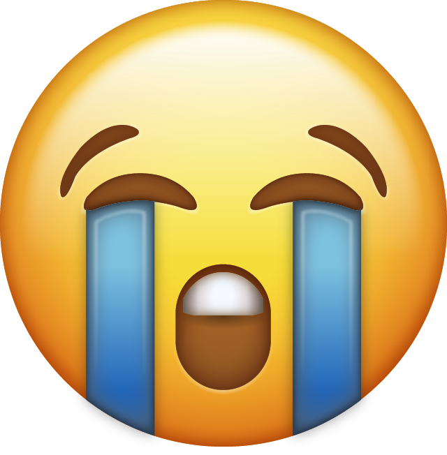 Loudly Crying Emoji Icon Download Free PNG Image