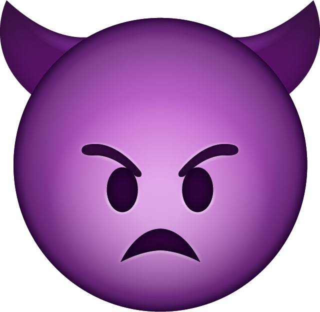 Angry Devil Emoji Icon File HD Icon