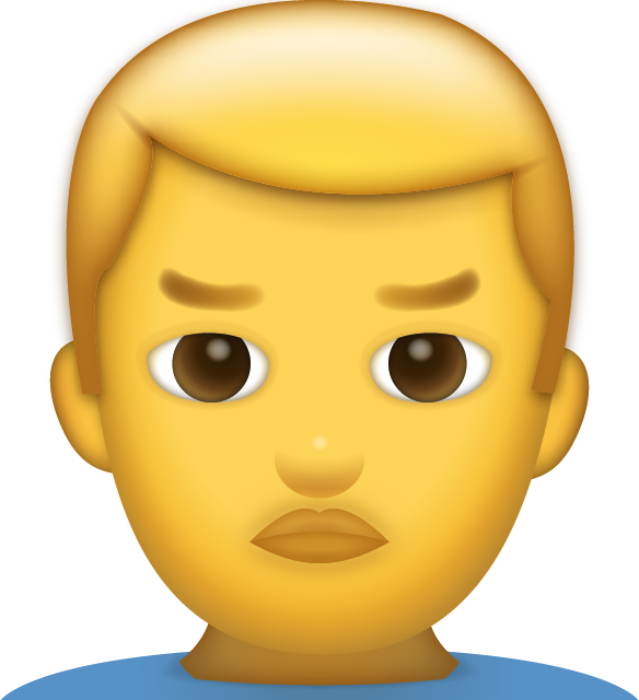 Download Man Frowning Emoji Free Photo Icon ICON free | FreePNGImg