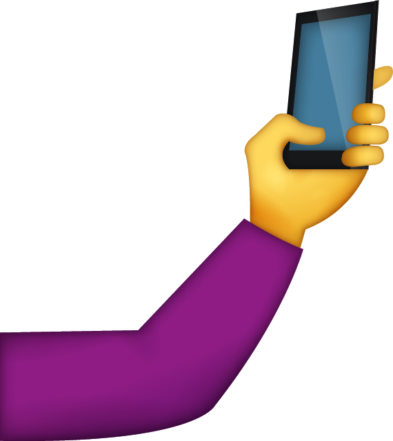 Selfie Emoji Free Icon PNG Image