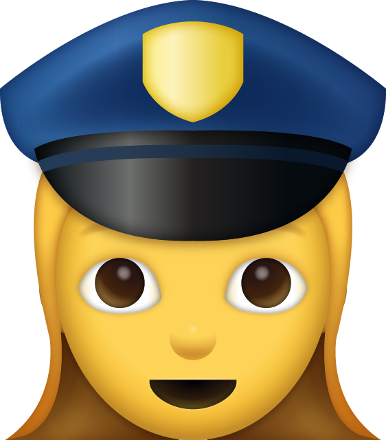 Girl Police Emoji Free Photo Icon PNG Image