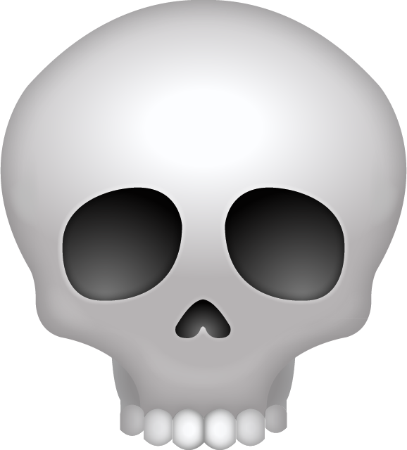 Skull Emoji Free Photo Icon PNG Image