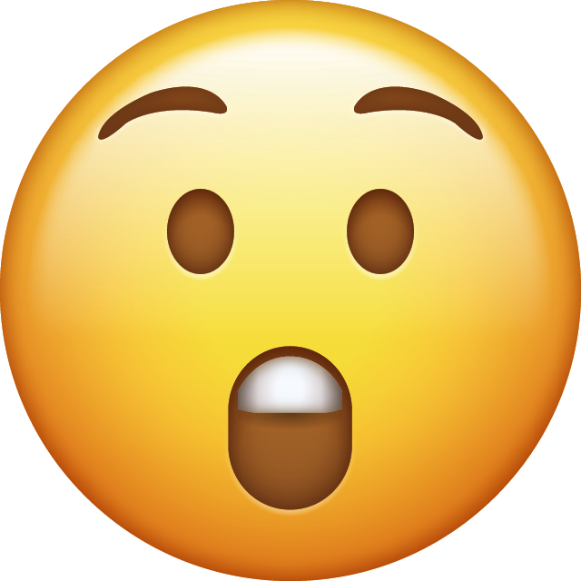 Surprised Emoji Icon Download Free Icon