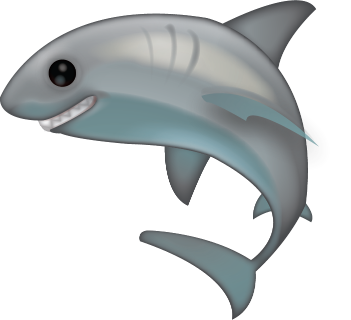 Shark Emoji Free Icon Icon