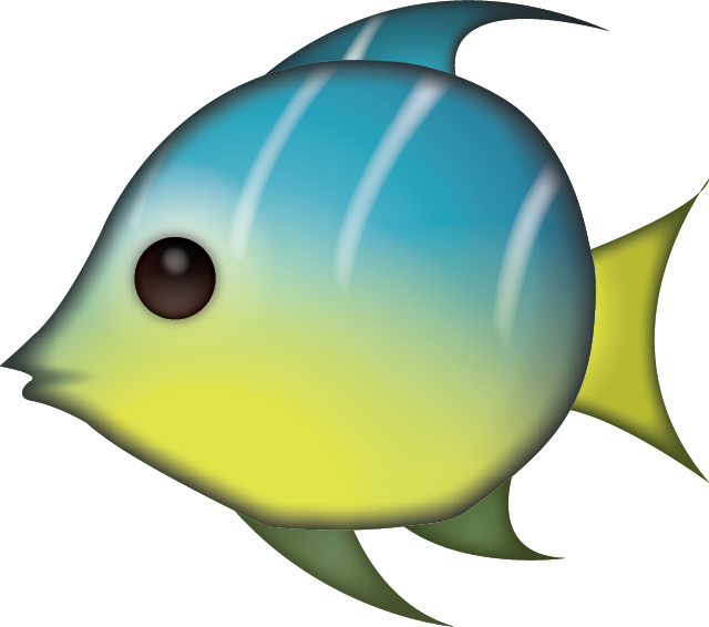 Tropical Fish Emoji Free Icon HQ PNG Image