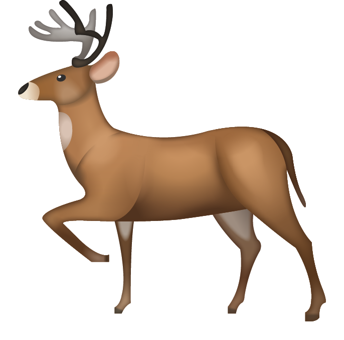 Deer Emoji Icon Download Free PNG Image