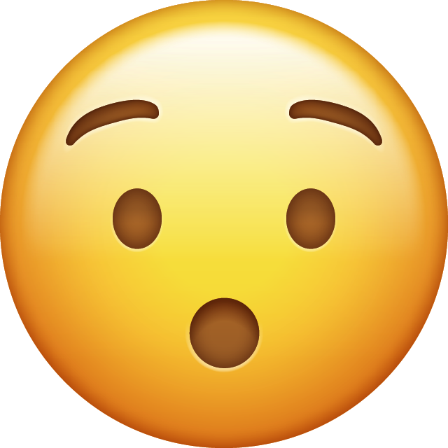 Surprised Emoji PNG Free Icon PNG Image