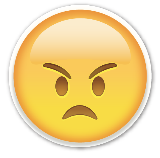 Emoticon Sadness Smiley Angry Emoji PNG File HD PNG Image