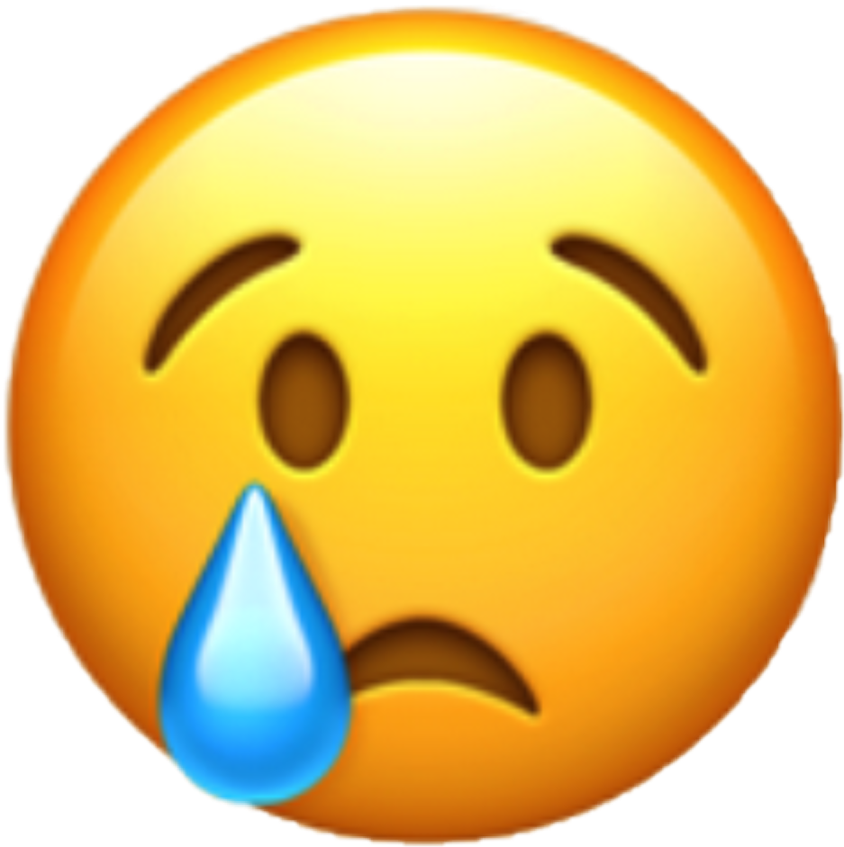 Emoticon Sad Crying World Whatsapp Day Emoji PNG Image