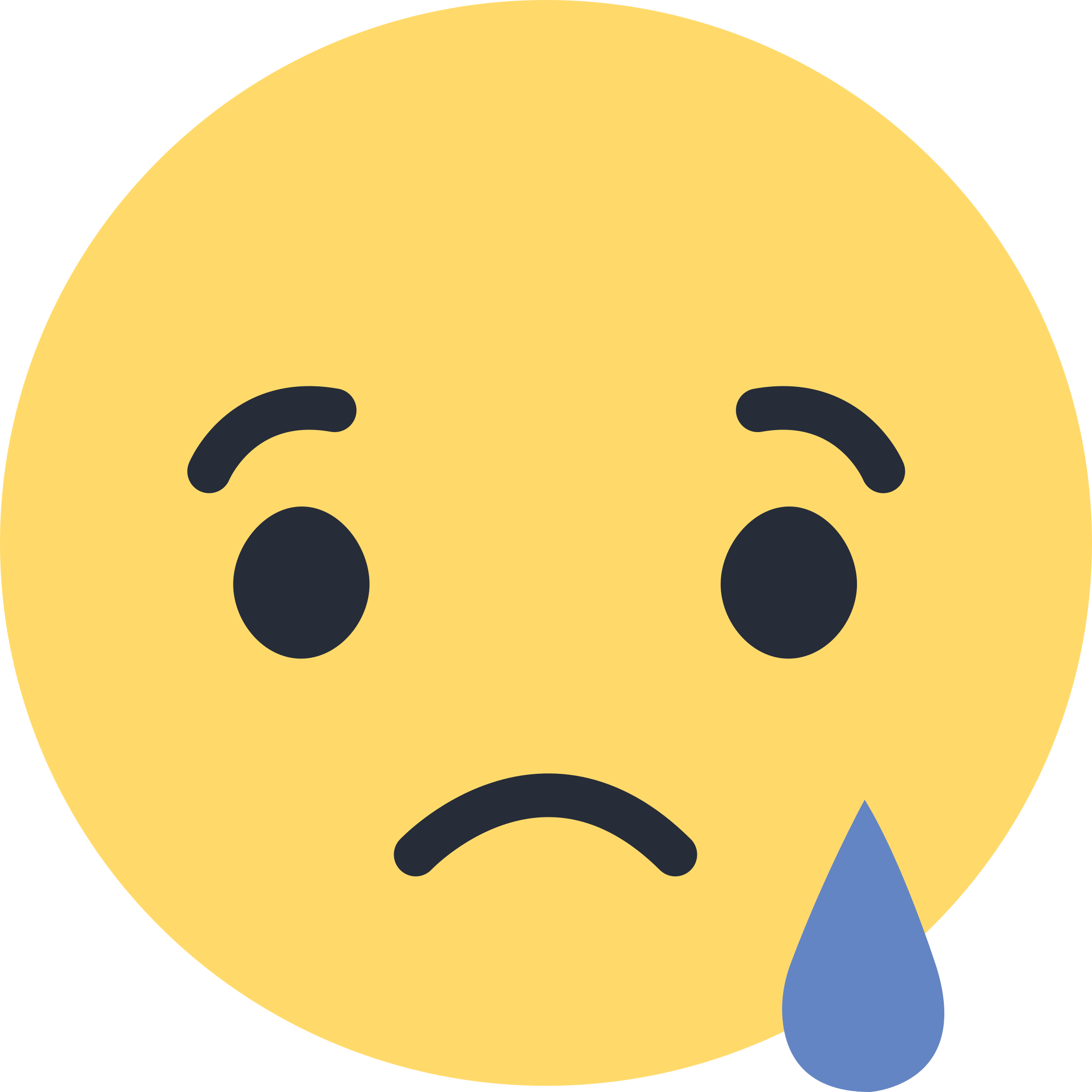 Emoticon Like Button Smiley Sad Facebook Emoji Icon