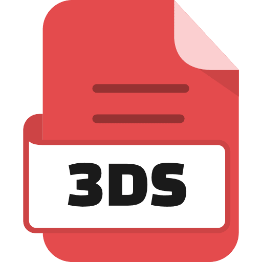 File 3Ds Color Red PNG Image