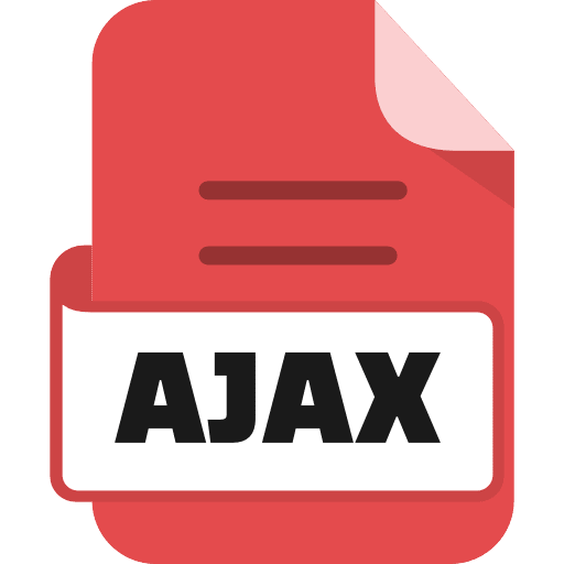 File Ajax Color Red PNG Image