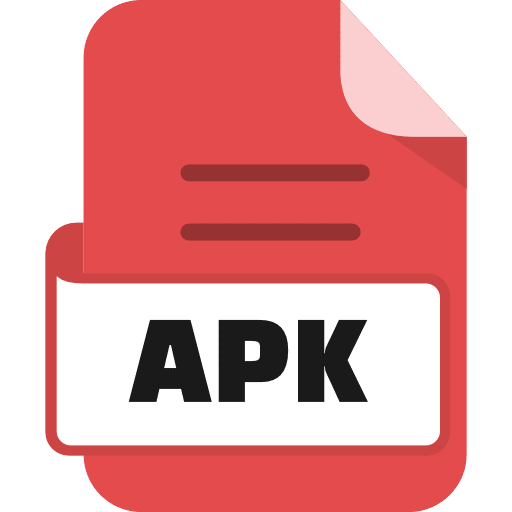File Apk Color Red PNG Image