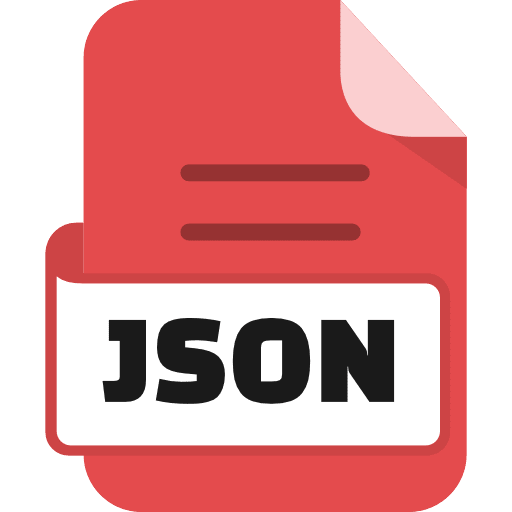 File Json Color Red PNG Image
