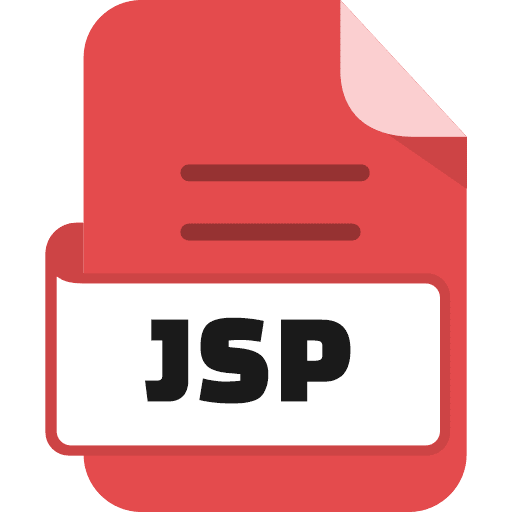 File Jsp Color Red PNG Image