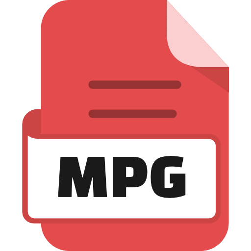 File Mpg Color Red PNG Image