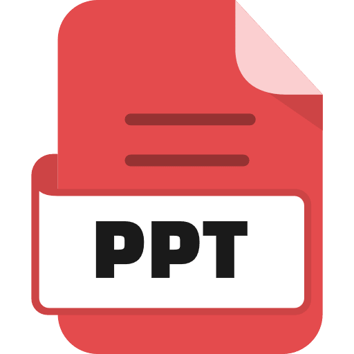 File Ppt Color Red PNG Image