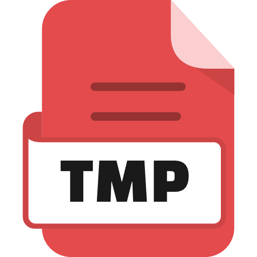 File Tmp Color Red Icon