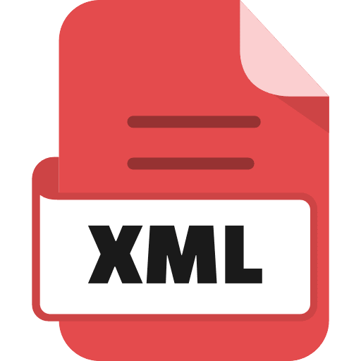 File Xml Color Red PNG Image