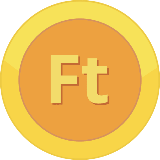 Gold Coin Hungarian Forint PNG Image