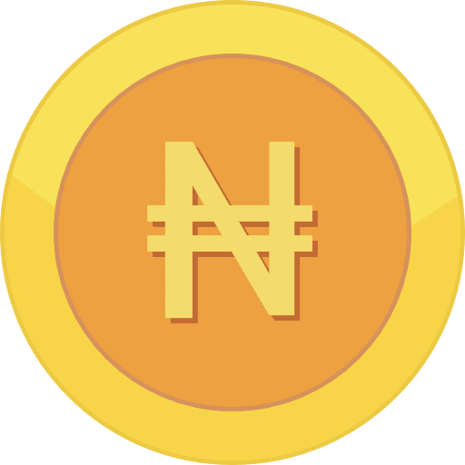Gold Coin Nigeria Naira PNG Image