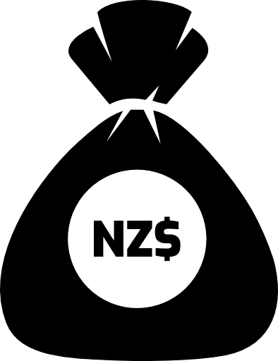 Money Bag New Zealand Dollar PNG Image