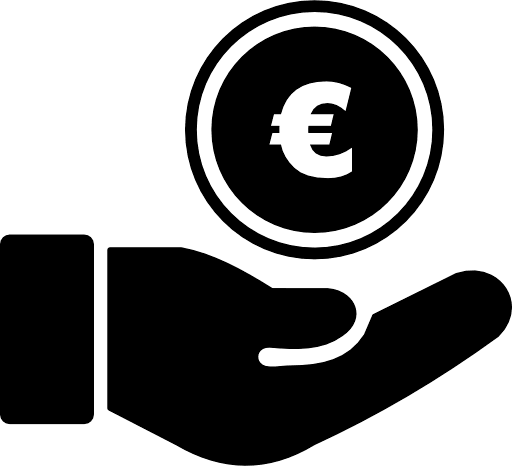 Money Receiving Euro PNG Image
