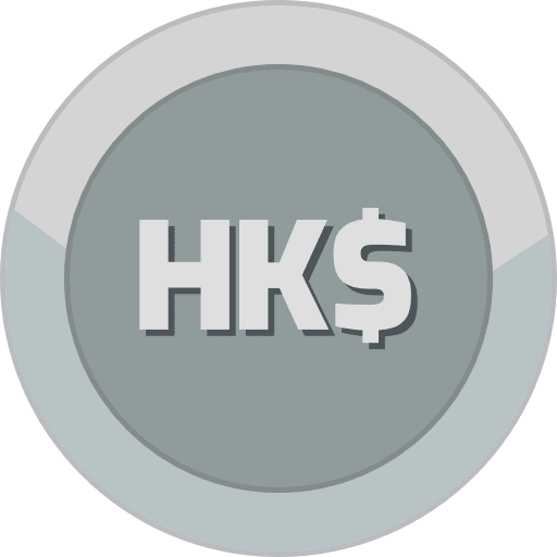 Silver Coin Hong Kong Dollar PNG Image